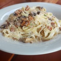 Tagliatelle al Panna at Pizzeria Trattoria Sorrentino in Cologne