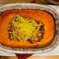 Vegan lasagna at Pizzeria Trattoria Sorrentino in Cologne