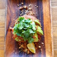 Avocado toast at Eqvilibrivm Cafe in Barcelona