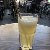 Lemonade at Eqvilibrivm Cafe in Barcelona