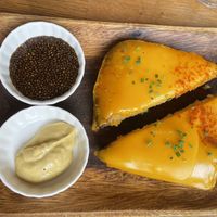 Grilled cheese sandwich ☺️ at Eqvilibrivm Cafe in Barcelona