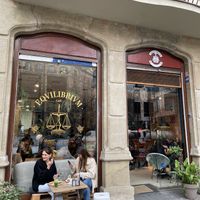 Terrace  at Eqvilibrivm Cafe in Barcelona