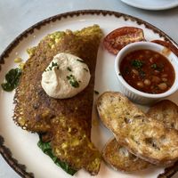 Tofu omelette   at Eqvilibrivm Cafe in Barcelona