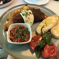 Tofu omlette   at Eqvilibrivm Cafe in Barcelona