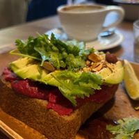 Avocado Toast  at Eqvilibrivm Cafe in Barcelona