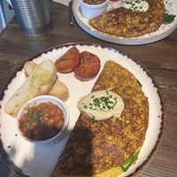 Tofu omelette   at Eqvilibrivm Cafe in Barcelona