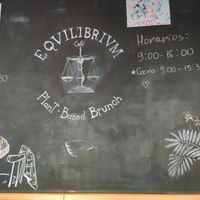 Interior at Eqvilibrivm Cafe in Barcelona