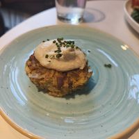 Hash brown at Eqvilibrivm Cafe in Barcelona