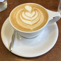 Capuccino #Veganuary at Eqvilibrivm Cafe in Barcelona