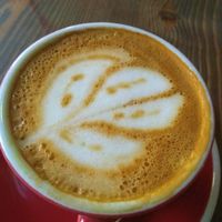 Good (and good looking) coffee 😊 at Eqvilibrivm Cafe in Barcelona