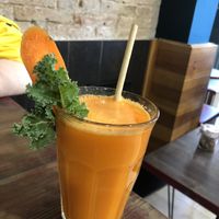 Orange Kickstart at Eqvilibrivm Cafe in Barcelona