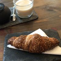 Vegan croissants! at Eqvilibrivm Cafe in Barcelona