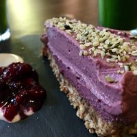 Cheesecake  at Eqvilibrivm Cafe in Barcelona
