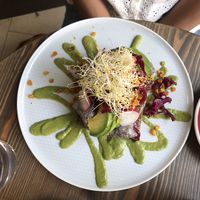 Tostada con aguacate (venezolano) at Eqvilibrivm Cafe in Barcelona