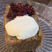 Banana bread 😍 at Eqvilibrivm Cafe in Barcelona