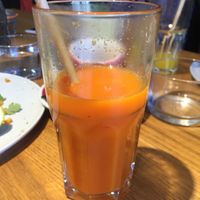 Juice at Eqvilibrivm Cafe in Barcelona