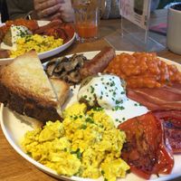 Full English  at Eqvilibrivm Cafe in Barcelona