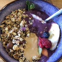 Acai at Eqvilibrivm Cafe in Barcelona