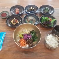 The bibimbap at Babiboyak in Jeju