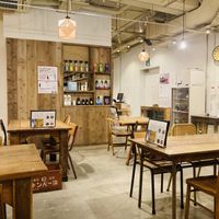 Inside  #Veganuary at Mumokuteki Vegan Cafe in Kyoto