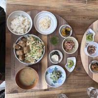   at Mumokuteki Vegan Cafe in Kyoto