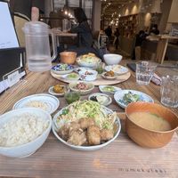   at Mumokuteki Vegan Cafe in Kyoto