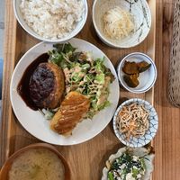 Teishoku   at Mumokuteki Vegan Cafe in Kyoto