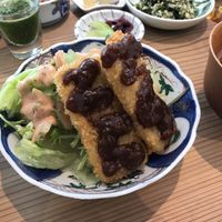 Miso katsu  at Mumokuteki Vegan Cafe in Kyoto