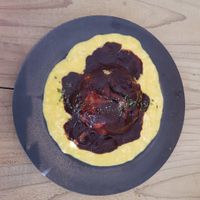 'Omelette' rice at Mumokuteki Vegan Cafe in Kyoto