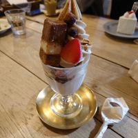 Tiramisu parfet at Mumokuteki Vegan Cafe in Kyoto