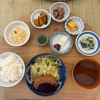   at Mumokuteki Vegan Cafe in Kyoto