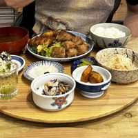 3 kinds of special gozen  at Mumokuteki Vegan Cafe in Kyoto