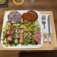   at Mumokuteki Vegan Cafe in Kyoto