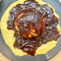 Omurice   at Mumokuteki Vegan Cafe in Kyoto