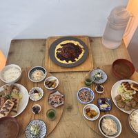 Everything together!  at Mumokuteki Vegan Cafe in Kyoto