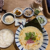   at Mumokuteki Vegan Cafe in Kyoto