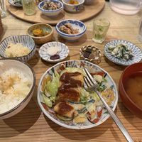   at Mumokuteki Vegan Cafe in Kyoto