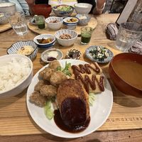 Meal set   at Mumokuteki Vegan Cafe in Kyoto