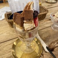 Tiramisu Parfait   at Mumokuteki Vegan Cafe in Kyoto