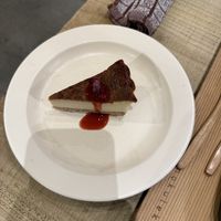 Cheesecake   at Mumokuteki Vegan Cafe in Kyoto