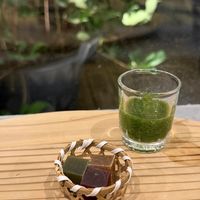   at Mumokuteki Vegan Cafe in Kyoto