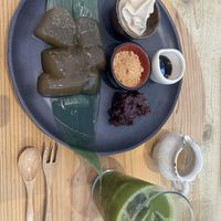 Desert so good !   at Mumokuteki Vegan Cafe in Kyoto