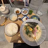 Ramen set   at Mumokuteki Vegan Cafe in Kyoto