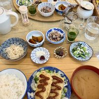  at Mumokuteki Vegan Cafe in Kyoto