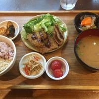 Food was good too at Mumokuteki Vegan Cafe in Kyoto