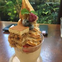 That damn tiramisu  at Mumokuteki Vegan Cafe in Kyoto