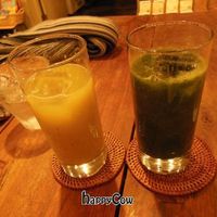 Juices  at Mumokuteki Vegan Cafe in Kyoto