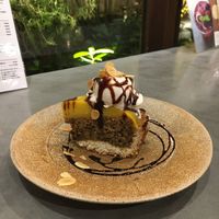 Vegan tart  at Mumokuteki Vegan Cafe in Kyoto