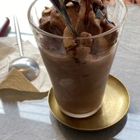 Soy milk chocolate at Mumokuteki Vegan Cafe in Kyoto