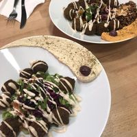 Authentic Hummus Platter & Quinoa Platter  at Green Lab - Comédie in Montpellier